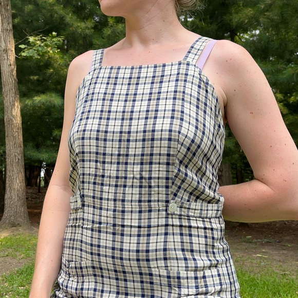 Y2K Plaid Tank Dress - Picture 8 of 16